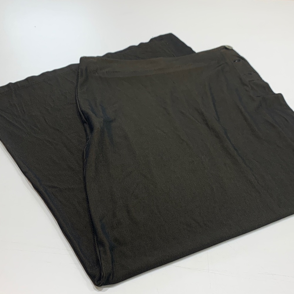 Made in Italy high slit all stretch long skirt size 40